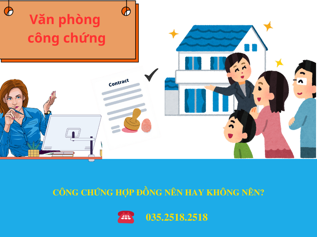 CÔNG CHỨNG HỢP ĐỒNG ĐẶT CỌC, NÊN HAY KHÔNG NÊN?