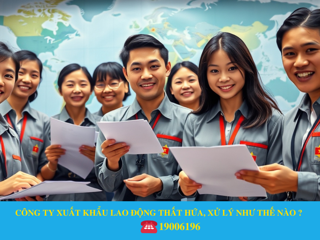 CÔNG TY XUẤT KHẨU LAO ĐỘNG THẤT HỨA, XỬ LÝ NHƯ THẾ NÀO ?