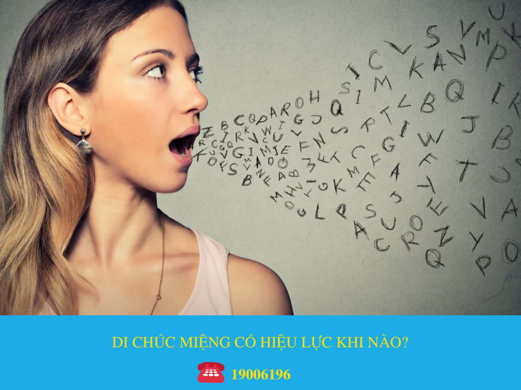 DI CHÚC MIỆNG CÓ HIỆU LỰC KHI NÀO?