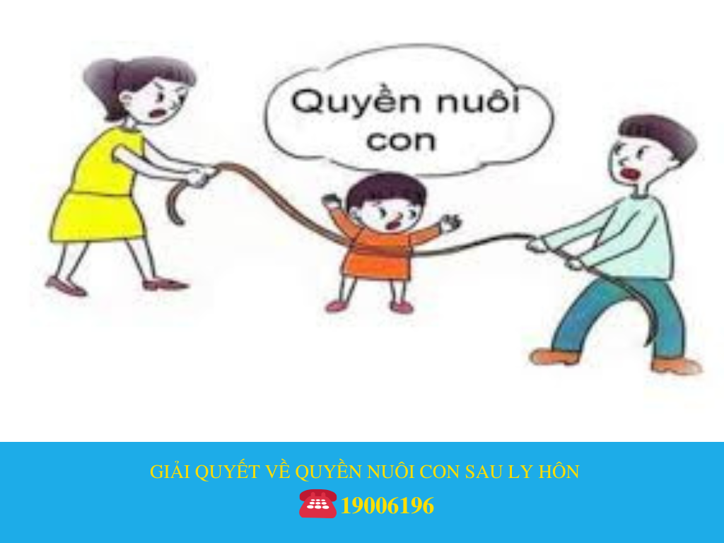 GIẢI QUYẾT VỀ QUYỀN NUÔI CON SAU LY HÔN