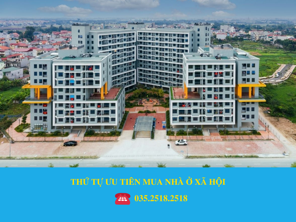 THỨ TỰ ƯU TIÊN MUA NHÀ Ở XÃ HỘI