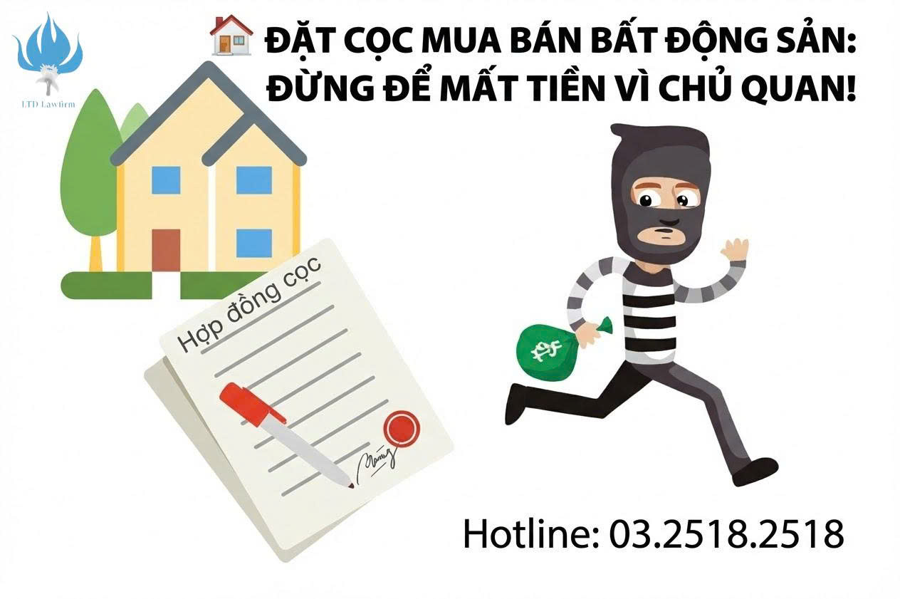 ĐẶT CỌC MUA ĐẤT: 4 SAI LẦM PHÁP LÝ KHIẾN NHIỀU NGƯỜI MẤT TRẮNG TIỀN TỶ 