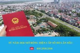 TỪ NĂM 2026 MỞ RỘNG DIỆN CẤP SỔ ĐỎ LẦN ĐẦU
