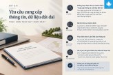 YÊU CẦU CUNG CẤP THÔNG TIN, DỮ LIỆU ĐẤT ĐAI – THỰC HIỆN THEO QUY ĐỊNH NÀO?